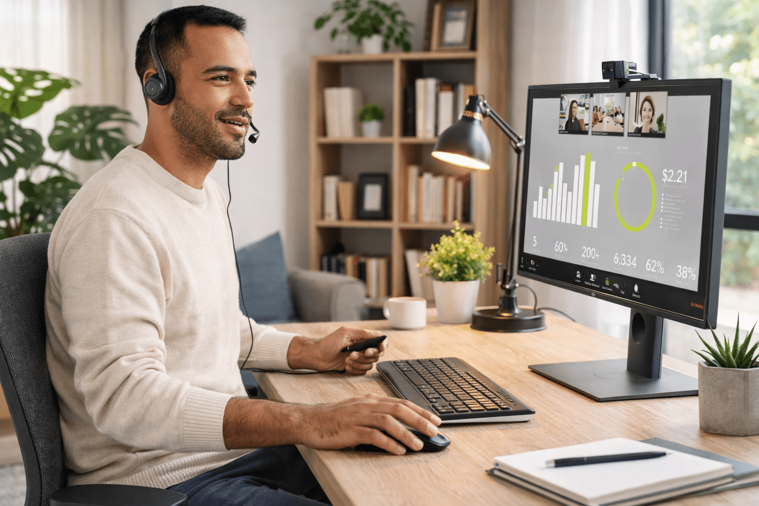 mejores webcam teletrabajo